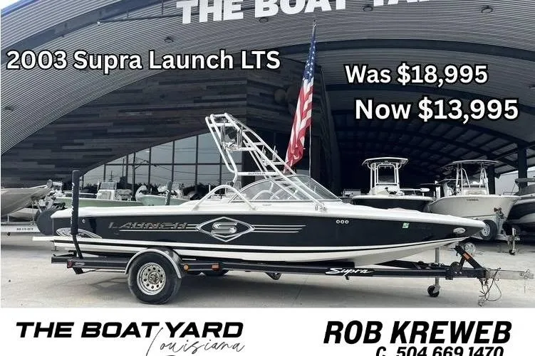 The Image of 2003 Supra Launch LTS boat for sale, discounted from $18,995 to $13,995 at The Boat Yard. - 0