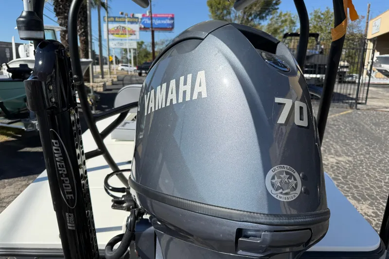 Slide: The Image of 2026 Maverick 17 HPX-S with Yamaha 70 outboard motor and Power-Pole Pro II. - 4