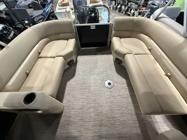 Slide: The Image of Luxurious seating on 2026 Godfrey Pontoons Xperience 2286 SBX Sport Tube. - 6