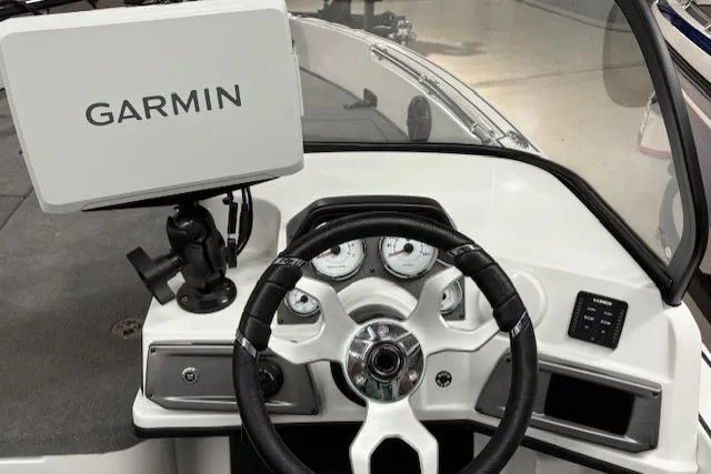 Slide: The Image of Steering console of 2026 Nitro ZV20 Sport Pro with Garmin navigation system. - 9