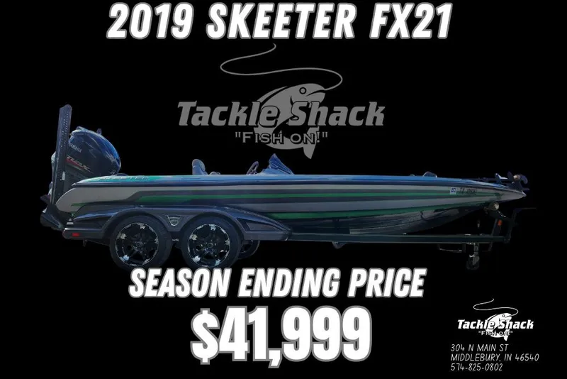 Slide: The Image of 2019 Skeeter FX21 boat for sale at $41,999, Tackle Shack, Middlebury, IN. - 0