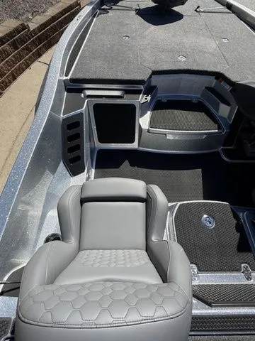 Slide: The Image of 2026 Ikon Boats VLX20 interior with sleek seating and modern design. - 7