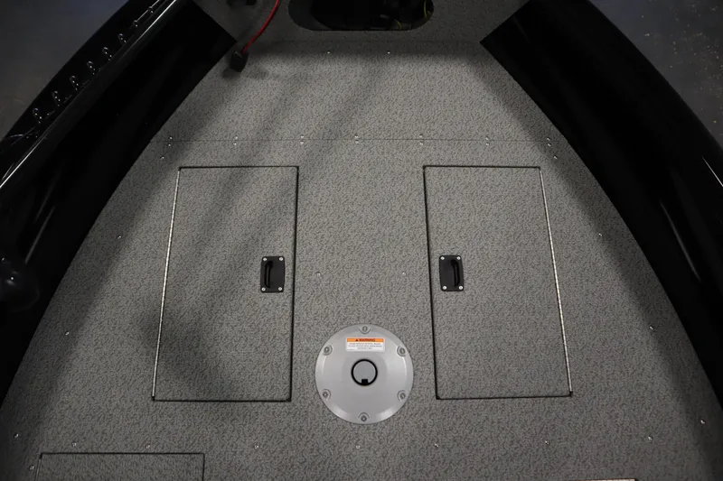 Slide: The Image of Interior view of 2026 Crestliner 1850 Kodiak WT boat deck. - 15