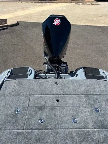 Slide: The Image of 2026 Phoenix Bass Boats 819 ZXL, rear view with motor and deck details. - 5