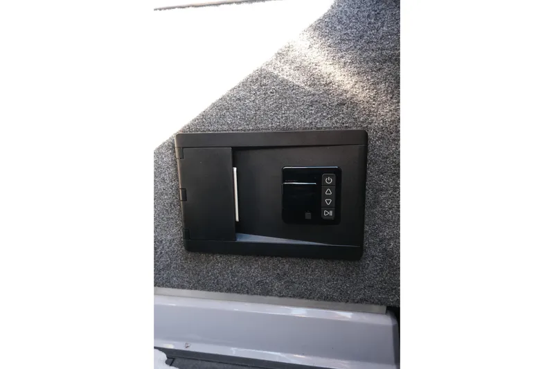 Slide: The Image of Control panel on carpeted surface, Supra SE550, 2025 model. - 14