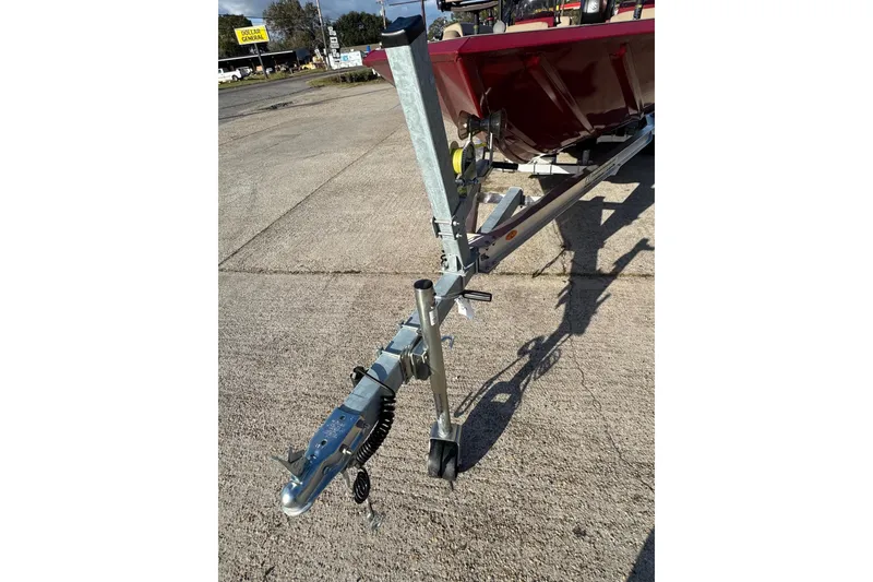 Slide: The Image of Trailer for 2026 SeaArk Easy 200 boat on concrete surface. - 8