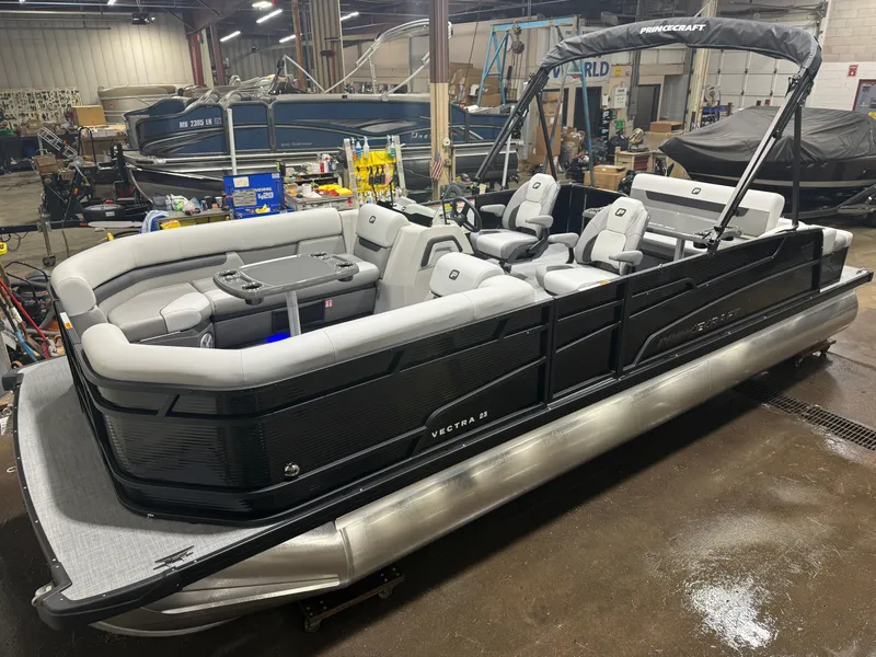 The Image of Princecraft Vectra 115HP 23 RL SS Swingback Pontoon & Mercury 4-Stroke EFI 2026 - 1