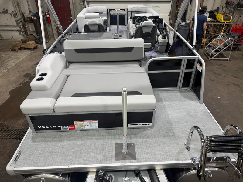 Slide: The Image of Princecraft Vectra 23 RL SS Swingback Tritoon & Mercury 4-Stroke EFI 2026 - 5