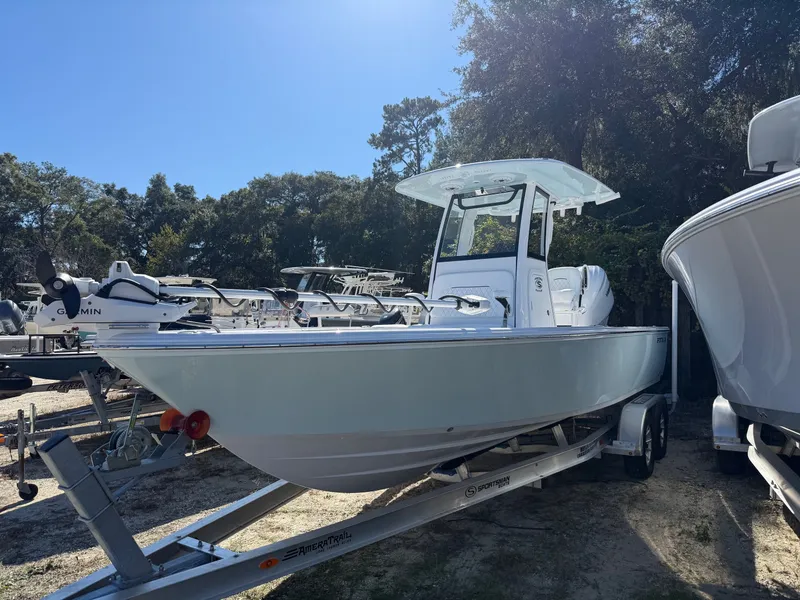 Slide: The Image of Sportsman Masters 247OE Bay Boat 2026 - 11