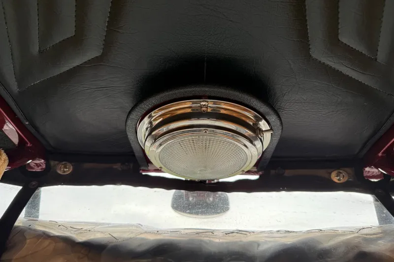 Slide: The Image of Marine battery setup in a 2010 Thunder Jet 21 Luxor OB boat. - 42