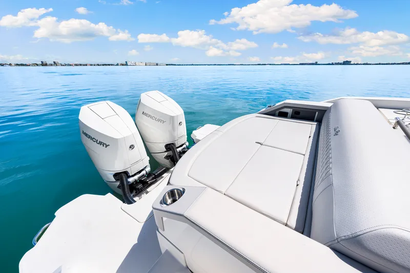 Slide: The Image of Sea Ray SLX 310 Outboard 2026 - 25