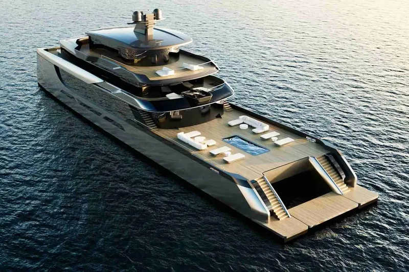 The Image of Luxurious 2026 Sunreef 65M Explorer yacht with spacious deck and modern design on open water. - 0