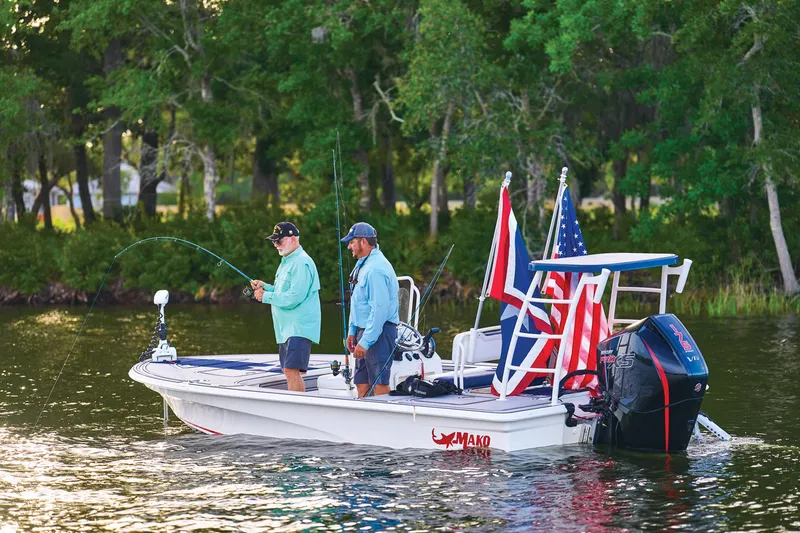 Slide: The Image of Mako 18 Pro Skiff Patriot Edition 2026 - 19