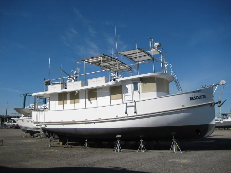 Slide: The Image of Custom 50 Pilgrim Tribute, Kadey Krogen, Nordhavn, & Grand Banks 1987 - 60