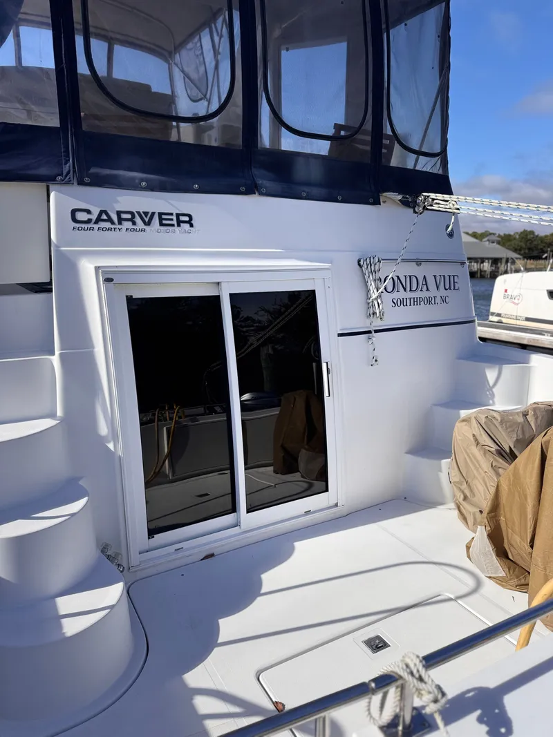 Slide: The Image of Carver 444 Cockpit Motor Yacht 2001 - 11