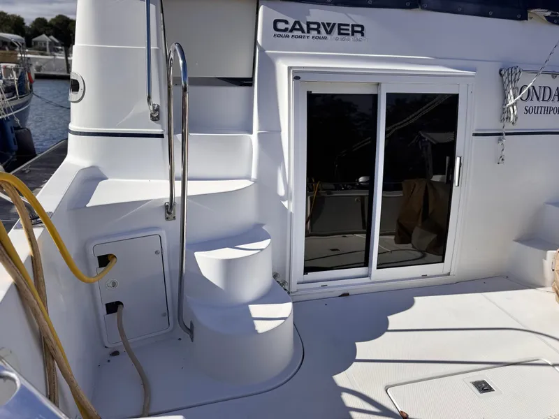 Slide: The Image of Carver 444 Cockpit Motor Yacht 2001 - 12