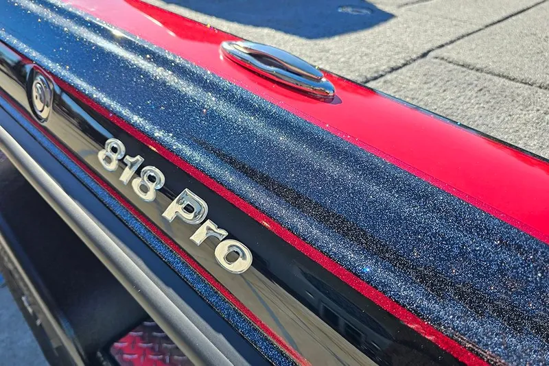 Slide: The Image of 2026 Phoenix 818 Pro boat with metallic finish and sleek design. - 31