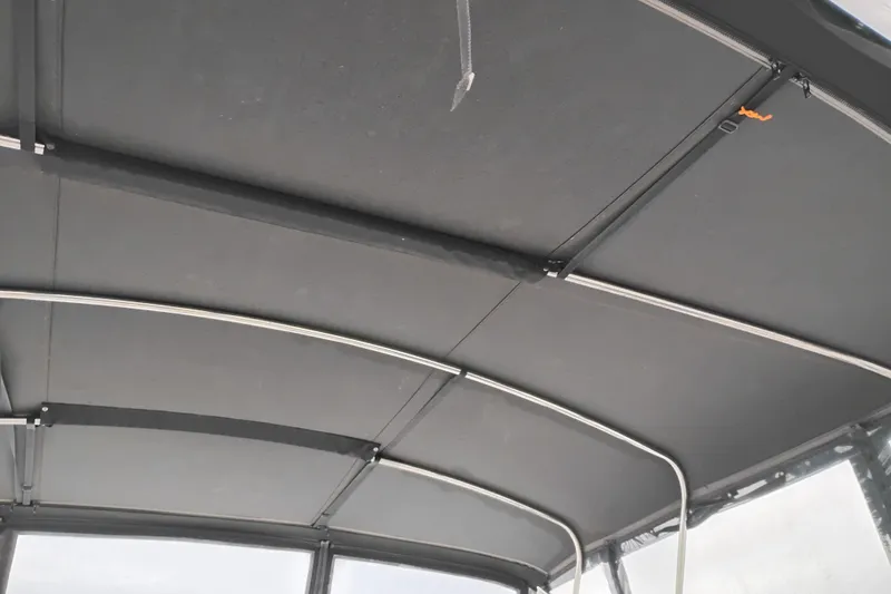 Slide: The Image of Interior view of 1991 Jefferson 48 Rivanna Sundeck boat canopy. - 16