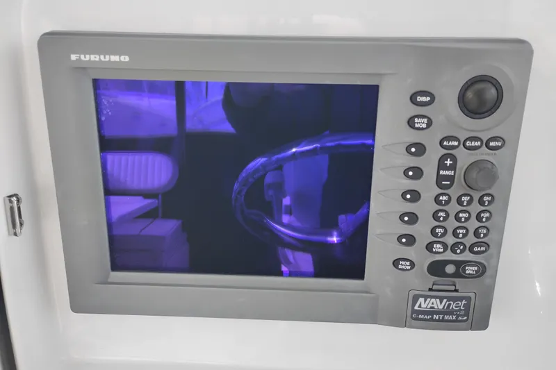 Slide: The Image of Furuno NAVnet display on 2007 Glacier Bay 2685 Coastal Runner boat. - 26