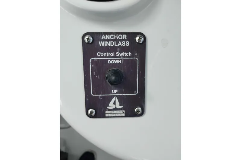 Slide: The Image of Anchor windlass control switch on 2007 Glacier Bay 2685 Coastal Runner boat. - 27