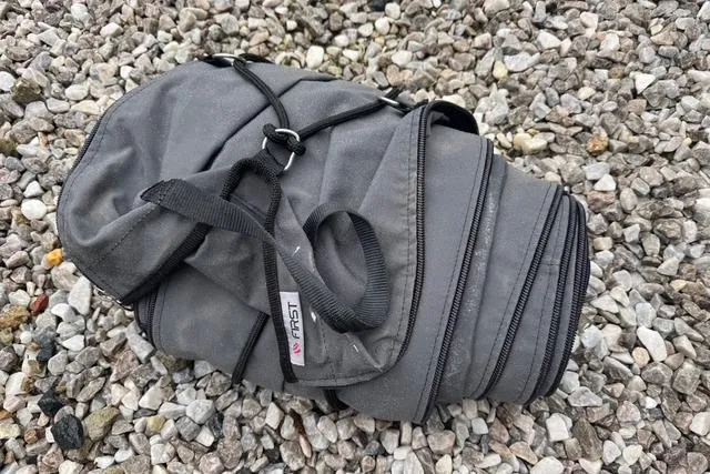 Slide: The Image of Cover for furled jib when rigged - 22