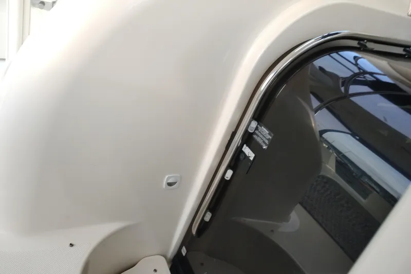 Slide: The Image of 2004 Meridian 459 Motoryacht interior detail with sleek design and modern features. - 25