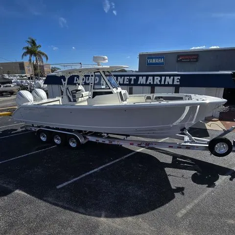 Slide: The Image of Cobia 305 Center Console 2026 - 1