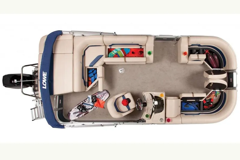 Slide: The Image of Lowrance Mark-5X Pro fishfinder on a 2015 Lowe SS 210 boat dashboard. - 9