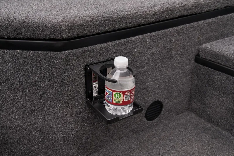 Slide: The Image of Cup holder with water bottle in 2026 Ranger RT178 boat interior. - 22