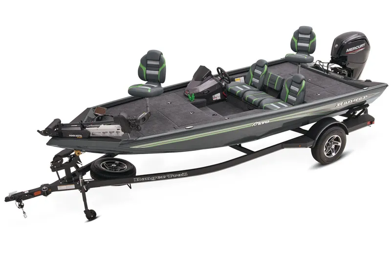 The Image of 2026 Ranger RT178 boat displayed at Tracker Boats & ATVs showroom. - 0