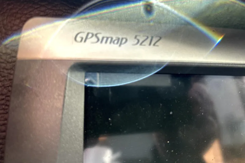 Slide: The Image of Close-up of GPSmap 5212 device on 2013 Ranger Tugs R-27 boat. - 35