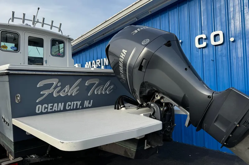 Slide: The Image of 2018 Parker 2520 XLD Sport Cabin boat with Yamaha engine, Ocean City, NJ. - 4