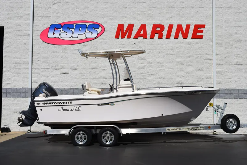 The Image of 2010 Grady-White Fisherman 209 boat on trailer at GSPS Marine dealership. - 2