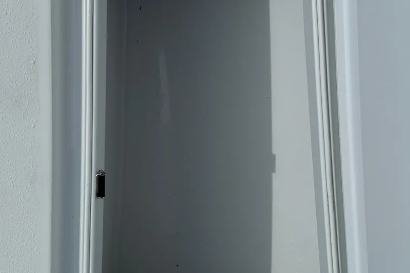 Slide: The Image of White door frame with shadow, minimalistic design, bright lighting. - 28