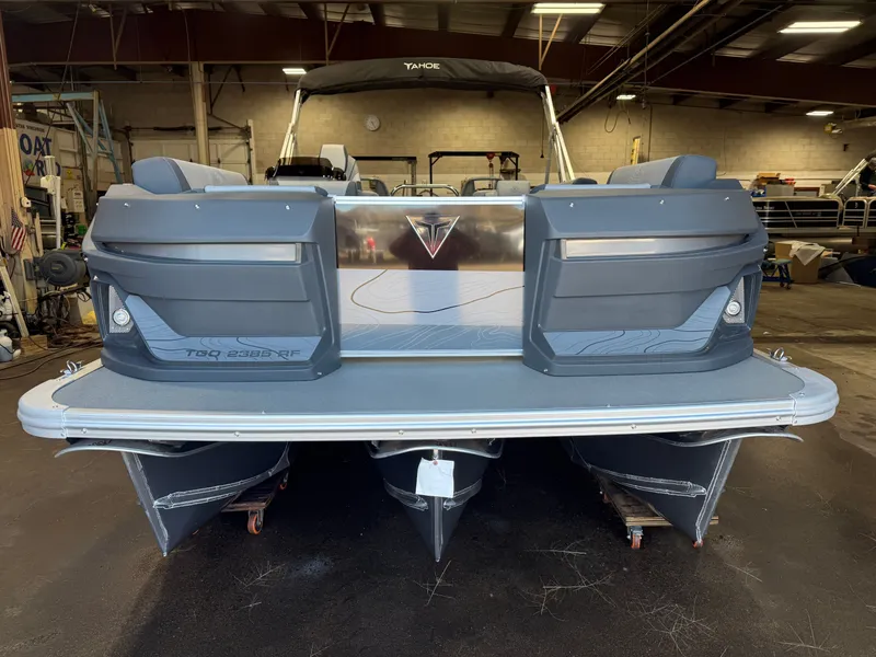 Slide: The Image of Tahoe GEOfish 2385 Rear Fish Tritoon & Honda 4-Stroke EFI 2026 - 34