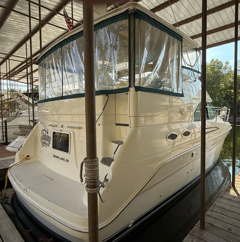 Slide: The Image of Sea Ray 370 Aft Cabin 1997 - 11