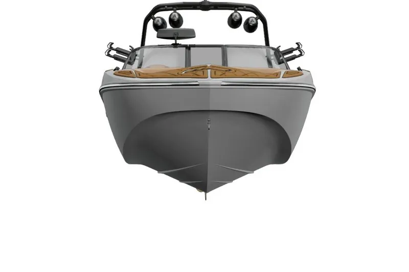 Slide: The Image of 2026 MB B52 21 Alpha boat interior with luxurious tan seating and elegant design. - 6