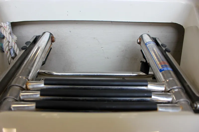 Slide: The Image of Foldable boat ladder with metal rungs, Azure AZ228, 2007 model. - 43