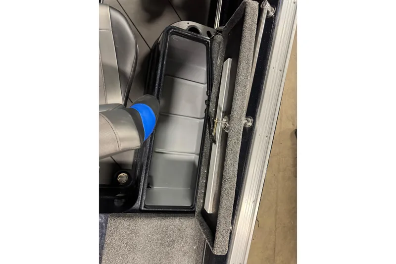 Slide: The Image of Interior storage compartment of 2026 Nitro ZV20 Pro boat. - 26