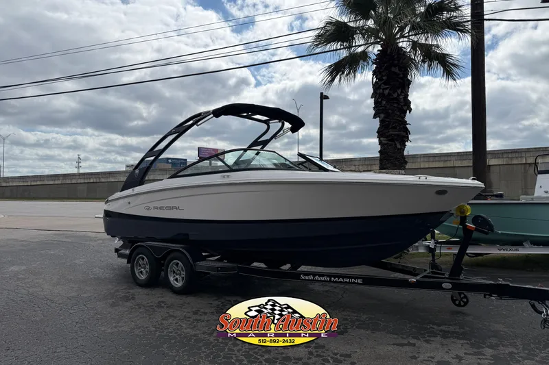 The Image of 2026 Regal LS2 boat on trailer at South Austin Marine dealership. - 0