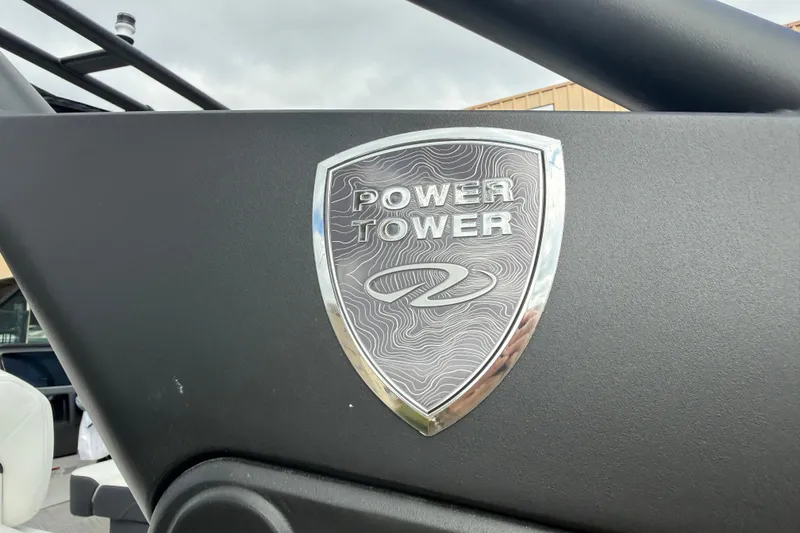 Slide: The Image of 2026 Regal LS2 Power Tower emblem on sleek black surface. - 53