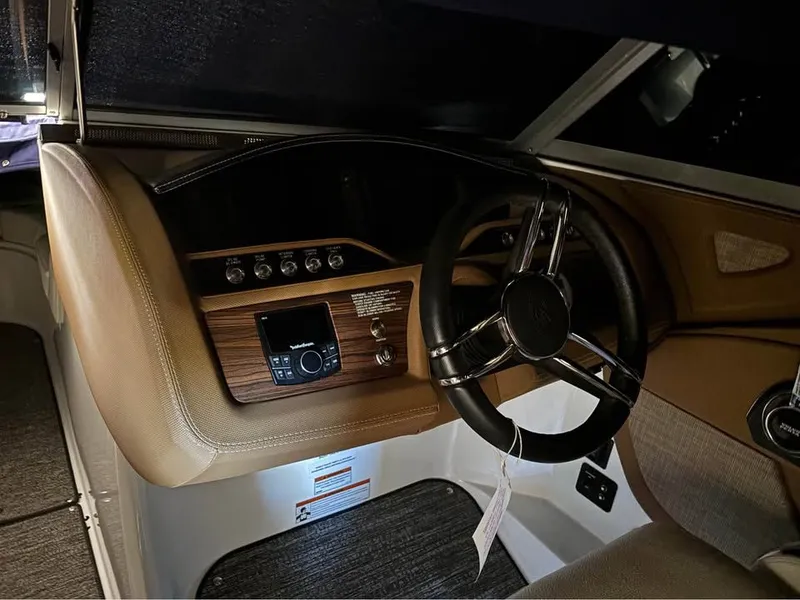 Slide: The Image of Interior of 2021 Cobalt R3 Surf with steering wheel and dashboard. - 5
