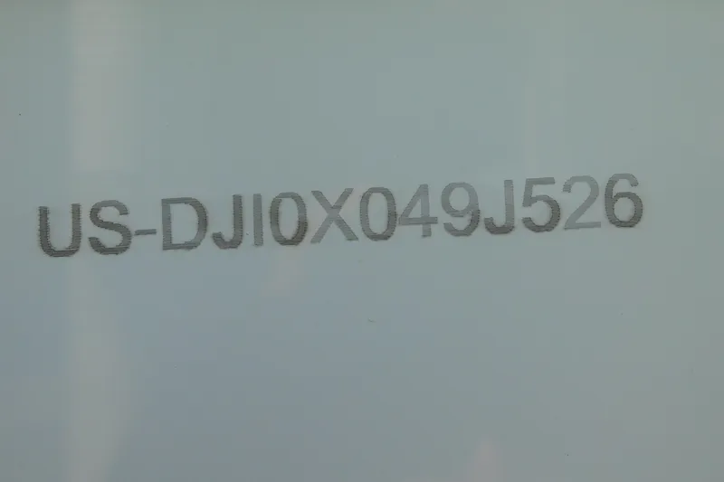 Slide: The Image of Hull identification number on 2026 Regulator 30XO boat. - 74