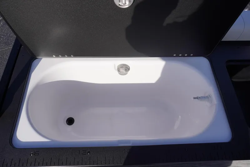 Slide: The Image of Built-in sink of Viaggio Lago V-R 2026, featuring a sleek, modern design. - 20
