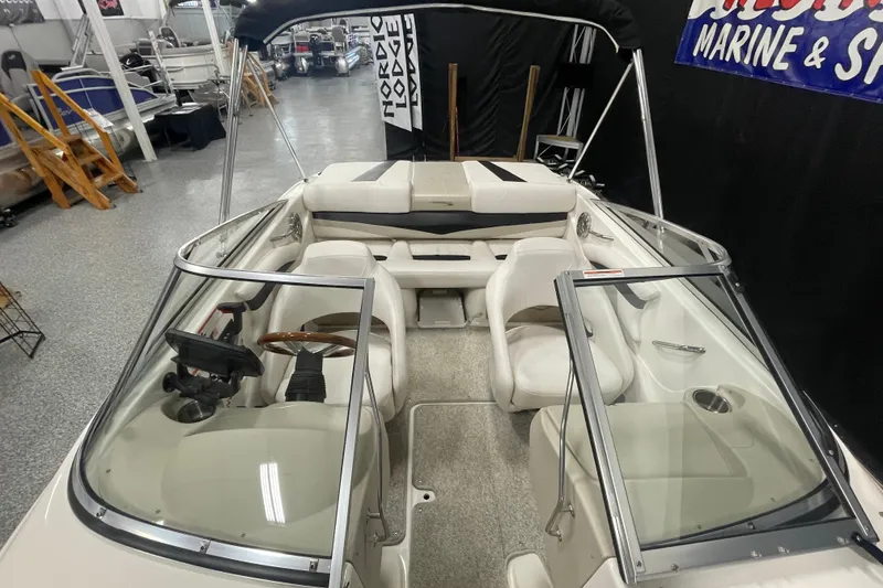 Slide: The Image of Engine compartment of a 2010 Glastron GT 185 with MerCruiser 4.3L engine. - 8