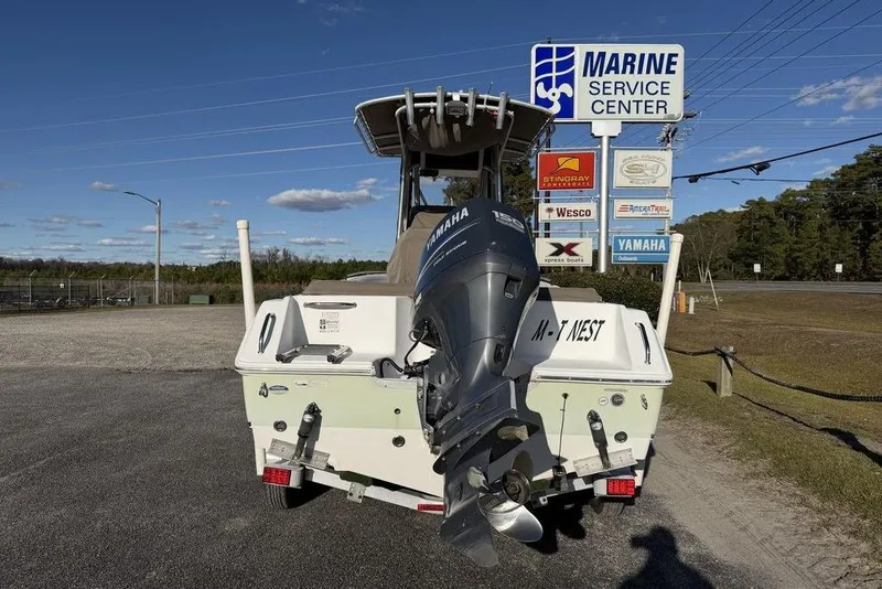Slide: The Image of 2010 Sea Hunt Ultra 210 boat with Yamaha motor at Marine Service Center. - 12