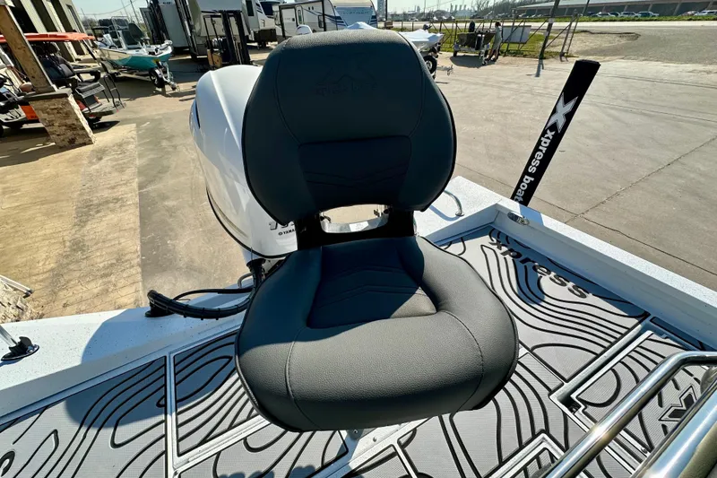 Slide: The Image of 2026 Express H20B boat seat with stylish design and modern features. - 17
