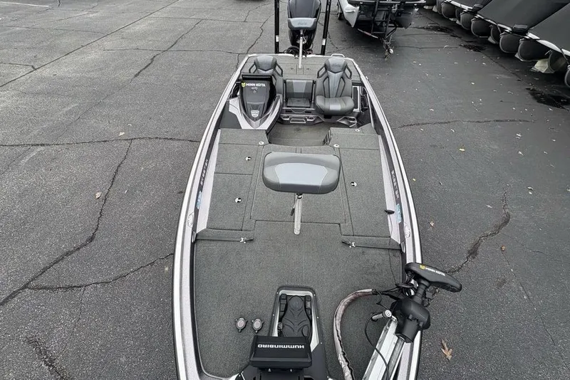 Slide: The Image of 2021 Skeeter ZXR20 fishing boat with advanced seating and equipment on display. - 42