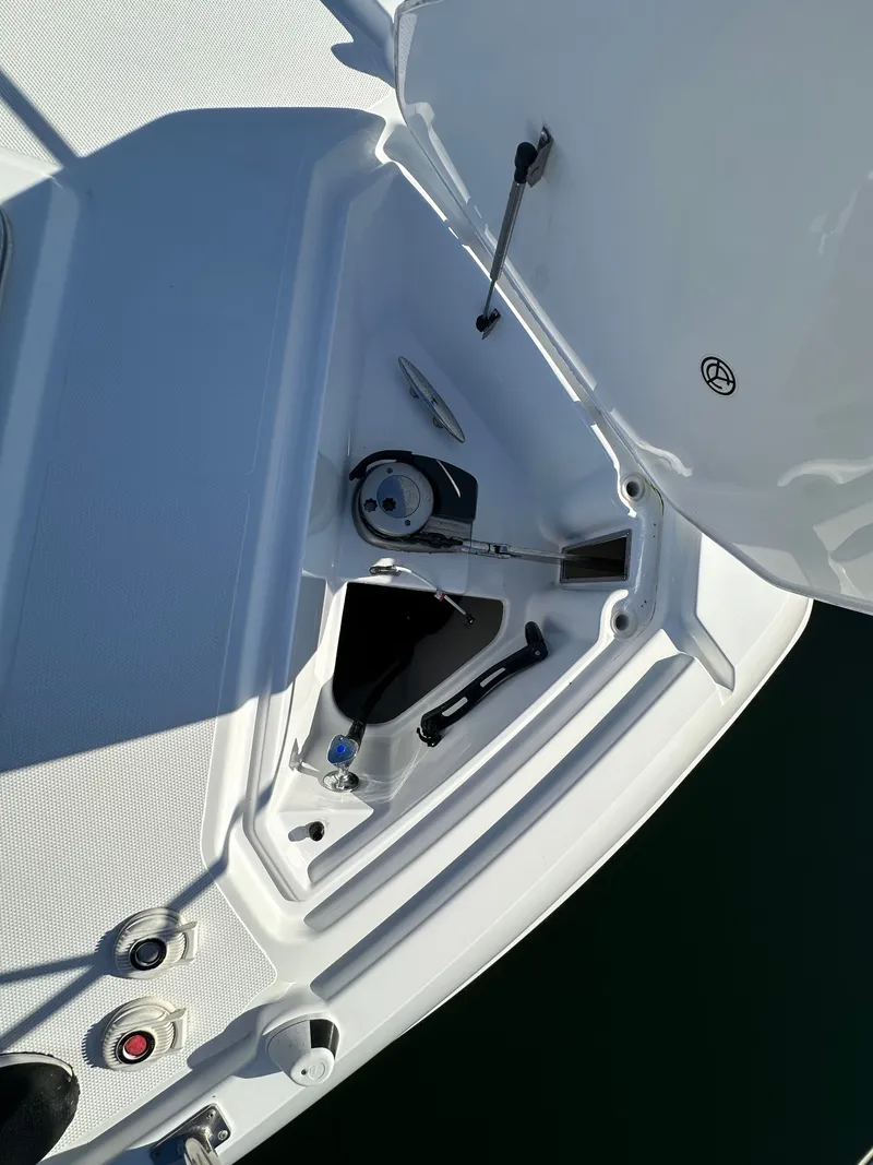 Slide: The Image of Windlass with chain locker all chain anchor storage with lid to cover it up - 16