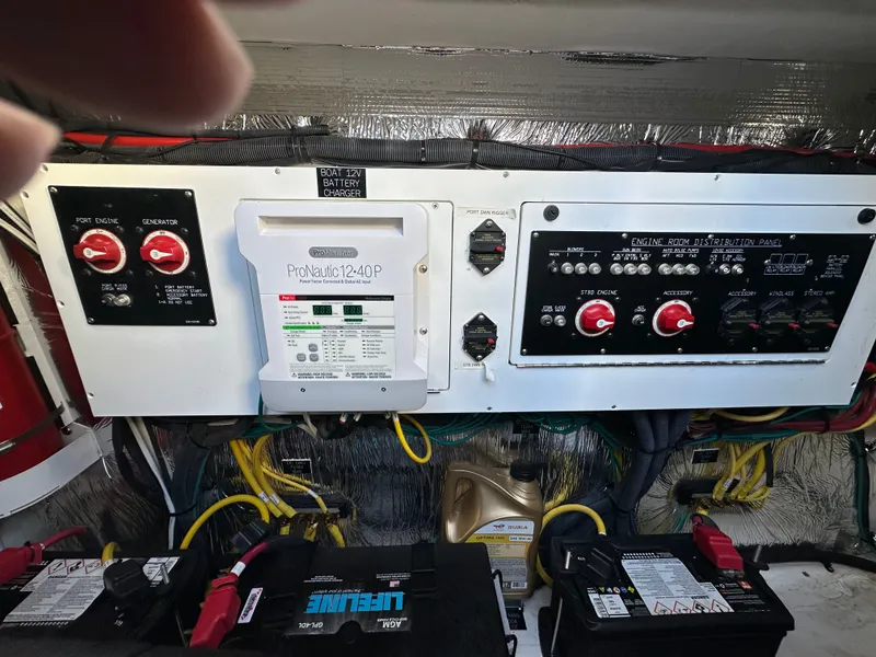 Slide: The Image of Battery switches and charger - 35